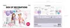 Magiczny Zestaw Dekoracji na Przyjęcie z Motywem Jednorożca Podgląd zdjęcia produktu 7