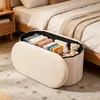 Relaxdays, panchina imbottita in tessuto tipo "teddy", con Anteprima dell’immagine prodotto 5