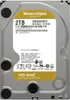 A close-up studio shot of a Western Digital Gold 2TB hard drive. Produktbild-Vorschau