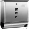 KESSER® Briefkasten Edelstahl mit Zeitungsfach inkl. 3x Produktbild-Vorschau 1