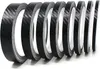 10m Zierstreifen 20mm Carbon Schwarz Auto Motorrad Produktbild-Vorschau 2