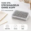 1500 Stk. Stecknadeln 13 mm Pins in praktischer Box - Produktbild-Vorschau 5