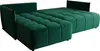 A green sectional sofa is shown from a diagonal angle against a white background. Náhľad obrázku produktu