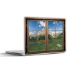 MuchoWow® Laptop Aufkleber Sticker Cover Aussicht - Berg - Produktbild-Vorschau 1