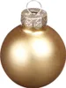 Mini Weihnachtskugeln Glas Gold Matt Glänzend Ø3cm 22 Stück Produktbild-Vorschau 2