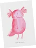 Mr. & Mrs. Panda Postkarte Axolotl Glücklich - Weiß - Produktbild-Vorschau 1