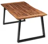 vidaXL Jedálenský stôl z masívneho dreva Akácia 180 x 90 cm Náhľad obrázku produktu 2