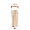 FLAMINGO-808N Damen Sandale von Pleaser, Beige  , EU 37, US Produktbild-Vorschau 9