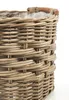 Kobolo Übertopf Pflanzkorb Pflanzschale rund aus Rattan mit Produktbild-Vorschau 6