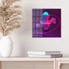 DEQORI Glasbild Echtglas 30x30 cm 'Collage mit Büste' Produktbild-Vorschau 4