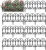 ProGarden Palisade Zierzaun Gartenzaun Beetzaun 60x30 cm 4 Produktbild-Vorschau 5