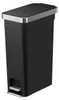 EKO - Hana Slim Treteimer 40 Liter - Plastic   - Schwarz Produktbild-Vorschau 1