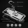 Exploded view of a phone case with labels pointing out features. Produktbild-Vorschau