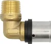 Pipetec Pressfitting Winkel Übergang 20x2 mm 1/2 Zoll AG TH Produktbild-Vorschau 2