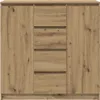 vidaXL Sideboard mit Schubladen Artisan-Eiche 100,5x35x98,5 Produktbild-Vorschau 6