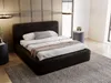 A bedroom scene with a bed, nightstand, and rug. Produktbild-Vorschau