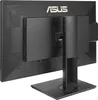 The back view of a black ASUS monitor on a light gray background. Náhled obrázku produktu