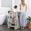 HOMCOM Lernturm Kinder-Tritthocker, Montessori Lernturm mit Produktbild-Vorschau 2