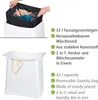 WENKO Badhocker Mod. Wing praktischer Hocker mit Wäschekorb Produktbild-Vorschau 3
