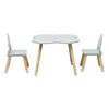 A children's table and two chairs set against a white background. Náhľad obrázku produktu