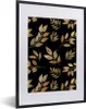 MuchoWow® MuchoWow® Gerahmtes Poster Partoon - Schwarz und Produktbild-Vorschau 1
