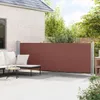 vidaXL Tenda laterale estensibile 140x600 cm Marrone Anteprima dell’immagine prodotto 3