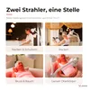 LIROMA® Infrarotlampe mit 2 Strahlern, 2 x 300 Watt, 10 Produktbild-Vorschau 3