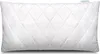 A white quilted pillow on a white background. Produktbild-Vorschau