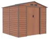 Domek ogrodowy G21 GAH 407 - 213 x 191 cm, brązowy Podgląd zdjęcia produktu 1