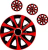NRM | Puklice Quad 16" Rosso e Nero 4 pezzi Anteprima dell’immagine prodotto 2