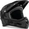 Kask rowerowy Bluegrass INTOX, czarny matowy/czerwony, Podgląd zdjęcia produktu 1