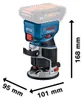 Akku-Kantenfräse GKF 18V-8 Produktbild-Vorschau 3