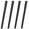 4x sossai Holzfüße Schwarzmatt - schräge Ausführung 71cm Produktbild-Vorschau 4