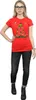 Elf - T-Shirt für Damen BI18863 (S) (Rot) Produktbild-Vorschau 4