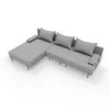 TRADA sofa ogrodowa zestaw wypoczynkowy Bahama S szary Podgląd zdjęcia produktu 6