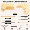 Stół do robienia biżuterii z koralików, wykonany z drewna, Podgląd zdjęcia produktu 2