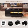 Merax Couchtisch anhebbar mit LED, Sofatisch mit Schublade Produktbild-Vorschau 6