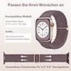 Smartwatch-Armband Geflochtenes Armband Kompatibel mit Produktbild-Vorschau 3