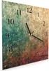 Wanduhr aus Glas mit Motiv Strukturierte Farbe- 30 x 30 cm Produktbild-Vorschau 2