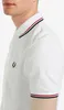 Fred Perry Twin Tipped Polo Weiß Produktbild-Vorschau 11