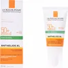 A product shot of La Roche-Posay Anthelios XL sunscreen packaging and tube. Podgląd zdjęcia produktu