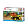 Sluban farmársky set zberací traktor pre tvorivé hodiny hry Náhľad obrázku produktu 1