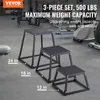 VEVOR 3-dílné plyometrické skokové boxy, 305/458/609 mm Náhled obrázku produktu 2