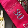Oblique Unique Schärpe Happy Birthday 30. Geburtstag 30er Produktbild-Vorschau 4