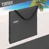 DETEX® Tapis de plage Anthracite 158x56 cm transat Voir les images du produit 3