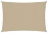 vidaXL Voile d'ombrage Oxford Rectangulaire 3x5 m Beige Voir les images du produit 14