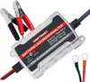 A battery charger with attached clamps and cables, shown against a white background. Produktbild-Vorschau