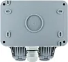 The back of a gray electrical junction box with dimensions and IP rating indicated. Anteprima dell’immagine prodotto