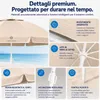 Set di ombrelloni Fleau Goods 180 cm - protezione UV - Anteprima dell’immagine prodotto 4