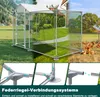LZQ Outdoor Hühnerstall Hühnerhaus Dach Geflügelstall Produktbild-Vorschau 3